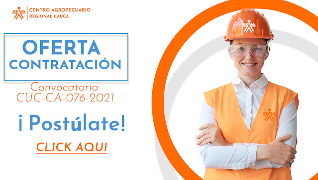 OFERTA SECOP 2021 AMOR TRABAJO SENA