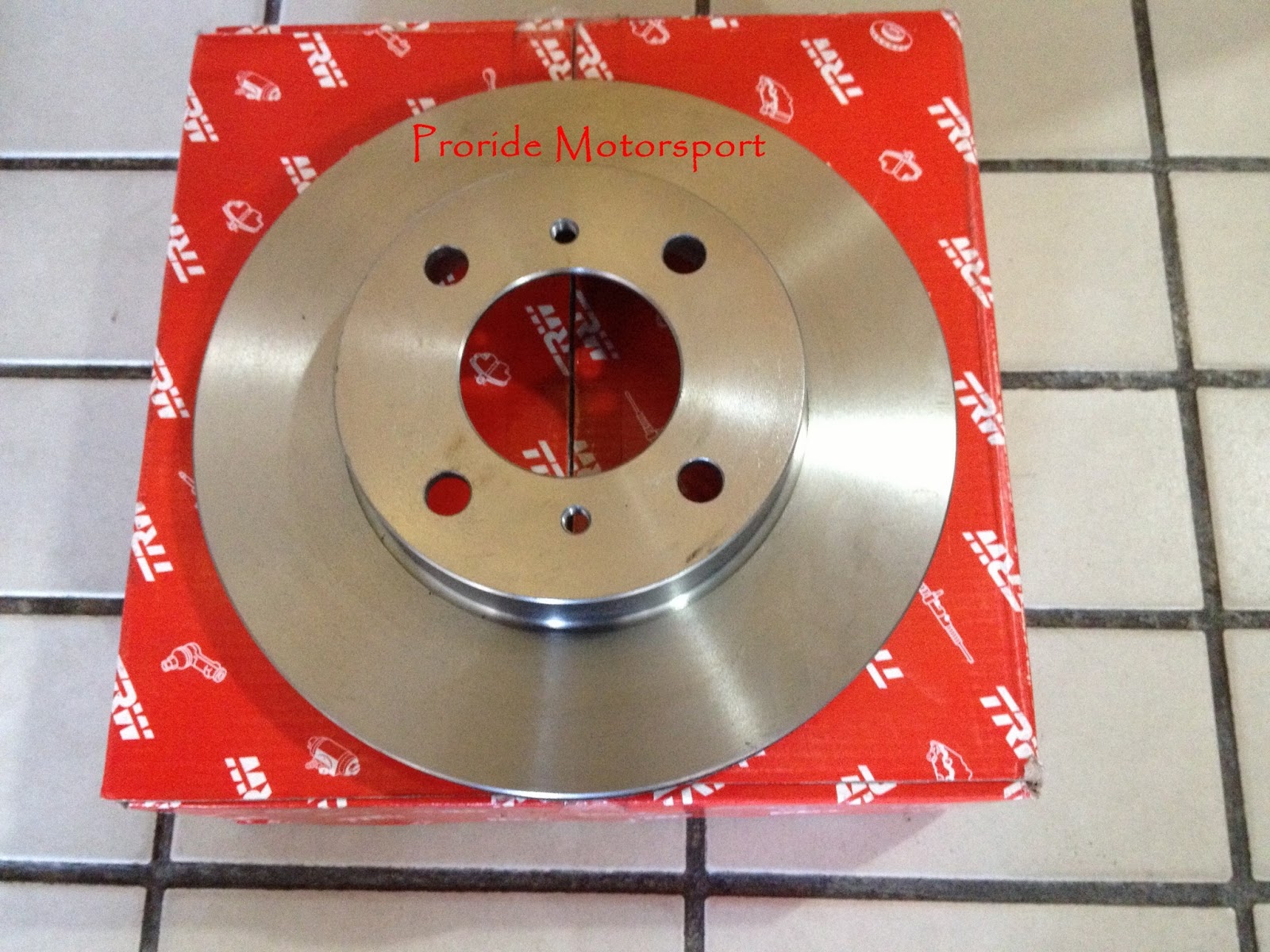 Pro-ride Motorsports: Disc Brake Rotor - Stock Update!