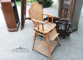Auction Vintage Highchair, Bliss-Ranch.com