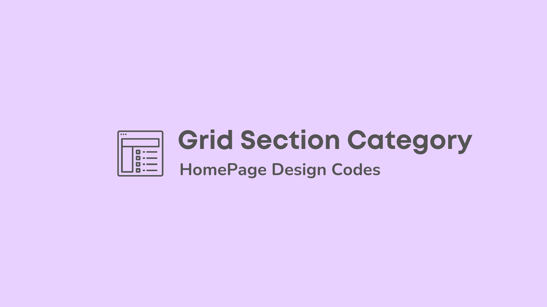 How to add Grid Category Section in Blogger Homepage?