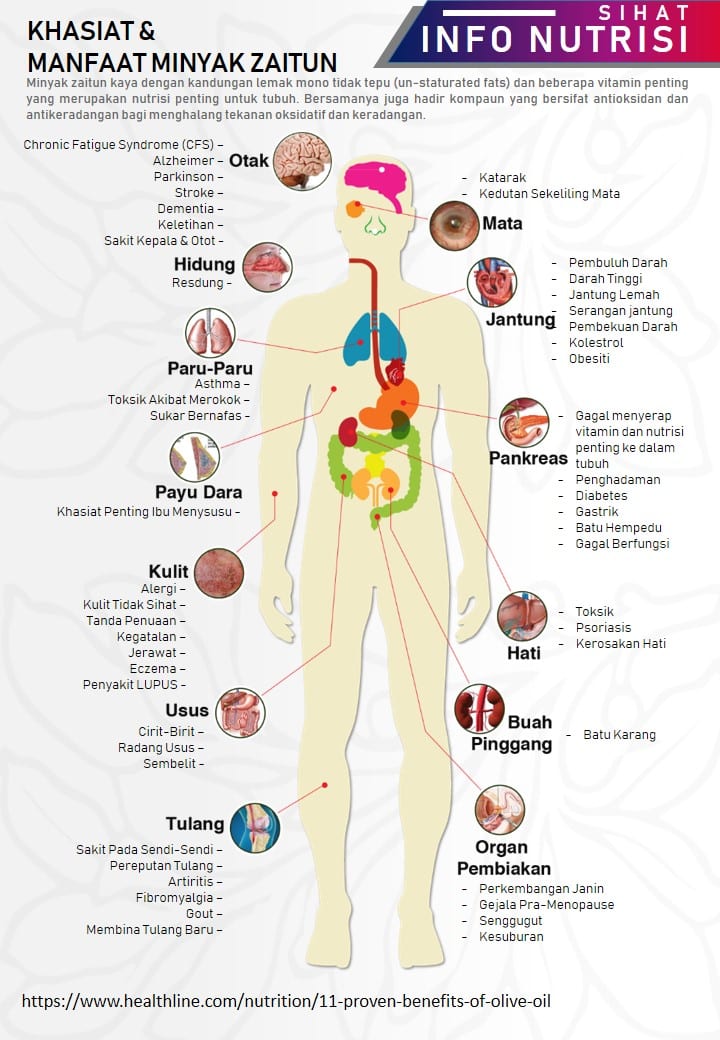 Manfaat Minyak Zaitun