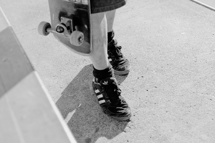 skate shoes and skateboarding