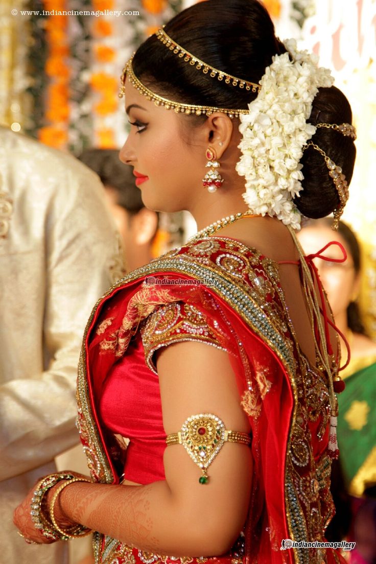 South indian bridal hair style (28 Photos) ~ Indian Wedding