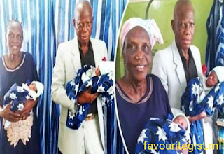 Joy As Nigerian Woman Gave Birth To Twin Babies After 46 Years Of Waiting and tears (Photos)