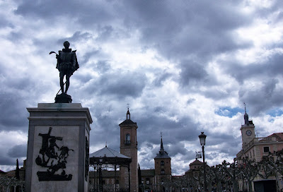 Plaza de Cervantes. Alcalá de Henares. Madrid.