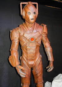 Wooden Cyberman costume Doctor Who