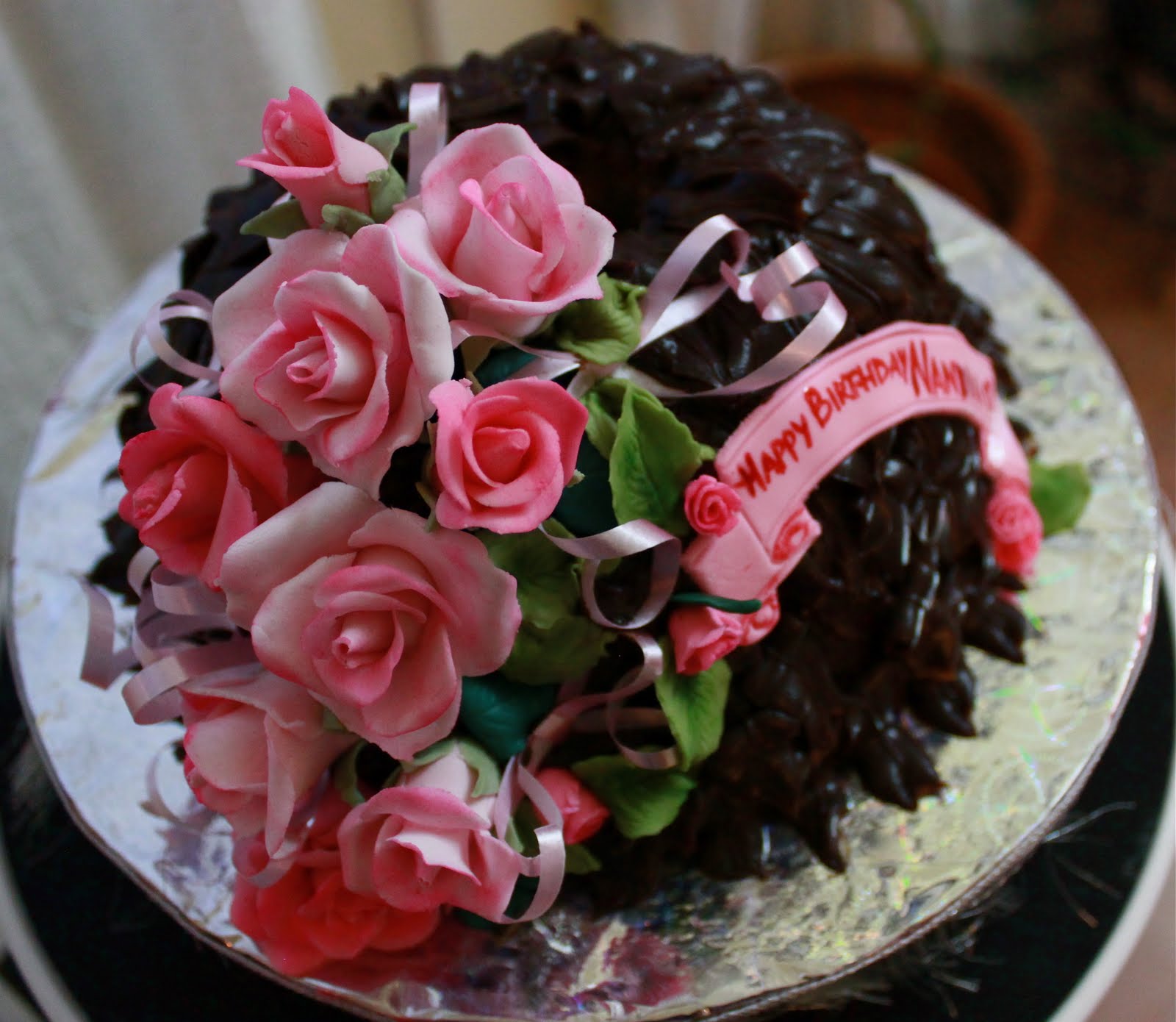 easy chocolate cake decorations SWATI'S SUGARCRAFT