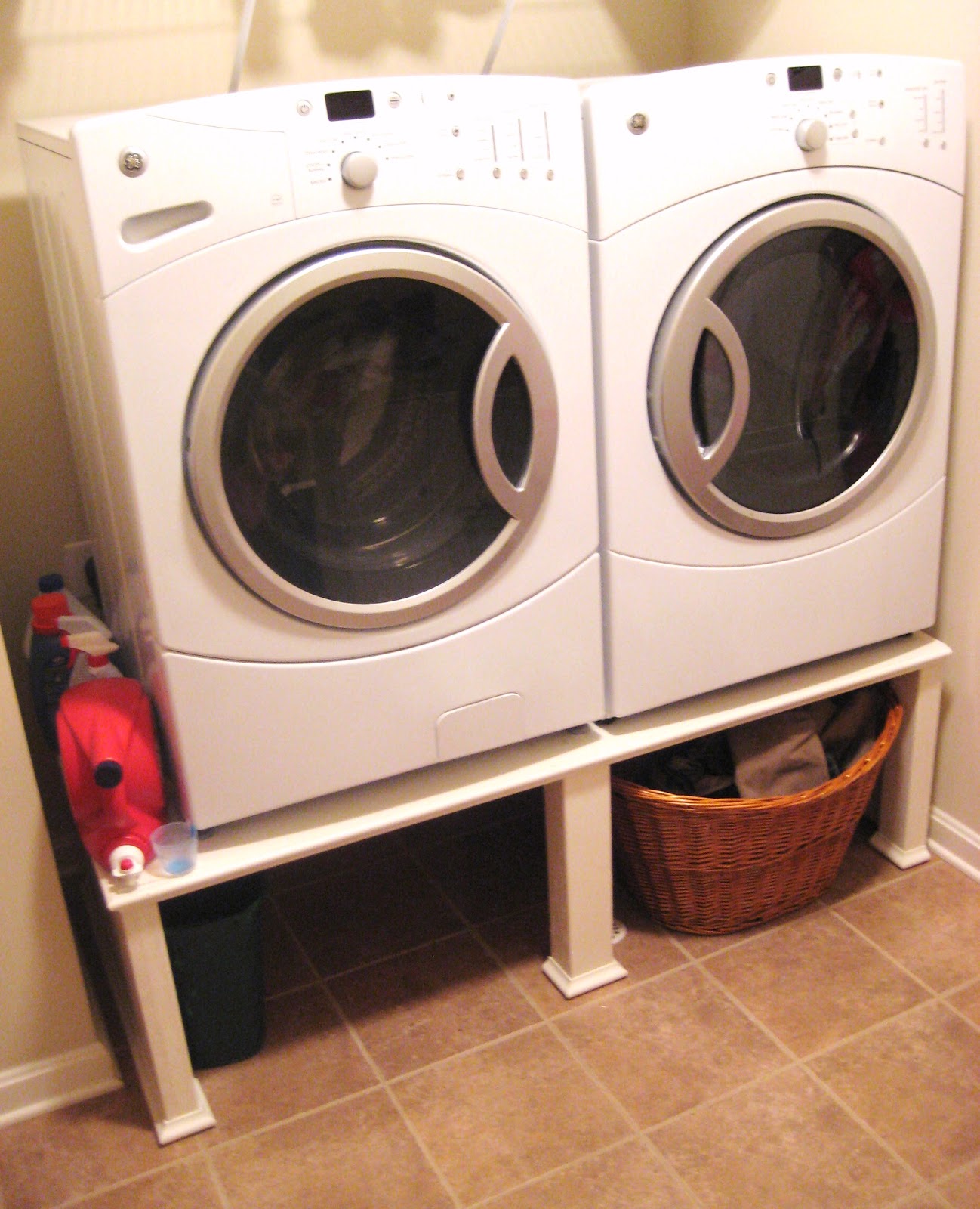 How To Build Pedestals For Washer And Dryer. Wschesockel ...