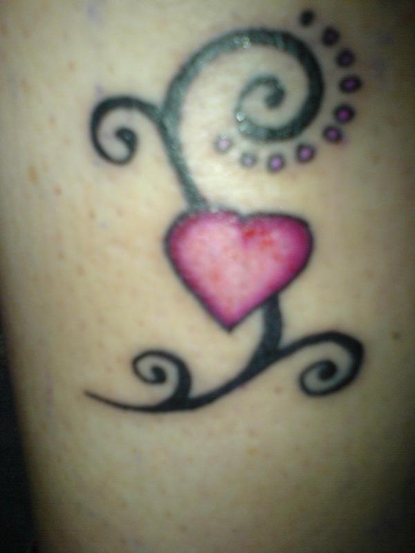 Heart Tattoo Designs For Girls