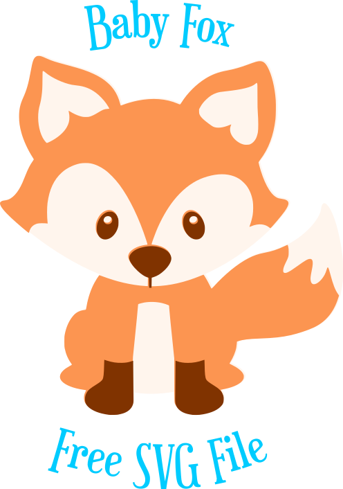 Download Mama's Gone Crafty: Baby Fox SVG Cut File- Freebie Friday