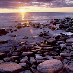 matahari terbenam, sunset