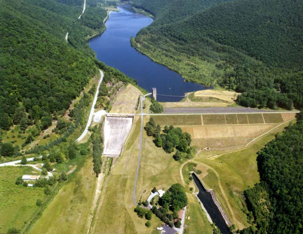 PA Environment Digest Blog: George B. Stevenson Dam, Sinnemahoning