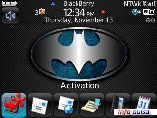 Tema Batman - BlackBerry Theme