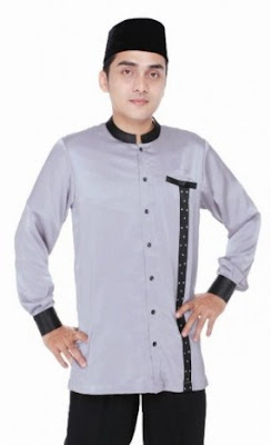 Model baju muslim pria modern terbaru