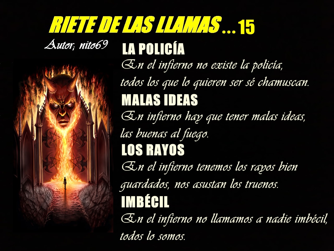 RIETE DE LAS LLAMAS 15