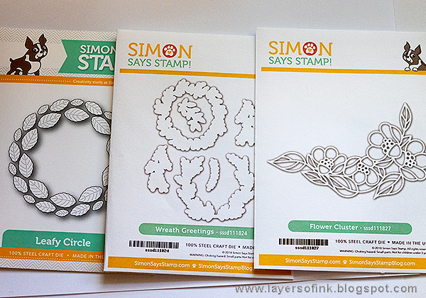 Layers of ink - Simon Says Stamp Sending Sunshine Release Blog Hop by Anna-Karin Evaldsson