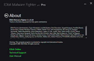 IObit Malware Fighter PRO 2.1.0.18 Plus Serial