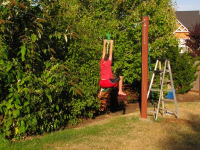 Bobs Grand Adventures: Backyard Fort Zip Line