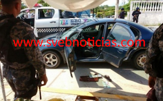 Balacera y persecucion en Cosoleacaque Veracruz; hay 2 delincuentes detenidos