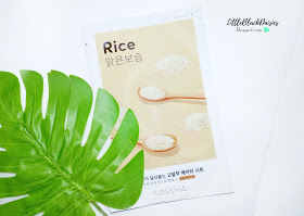 MISSHA AIRY FIT SHEET MASK RICE REVIEW