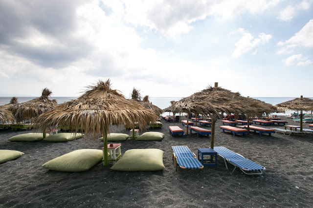 Spiaggia di Perissa-Santorini