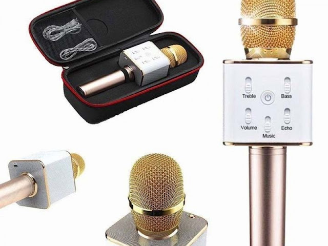 Mic hát karaoke trên điện thoại tại Hà Nội, micro tuxun Q7.