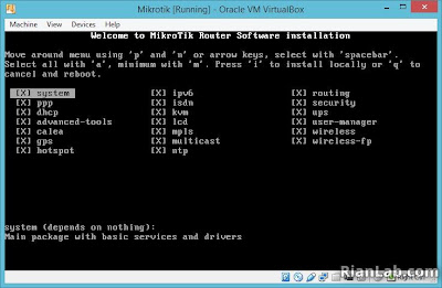 Mikrotik Router Software Installation