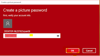 Membuat Picture Password Pada Windows 10