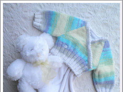 Image sélectionnée cache coeur tricot bébé 149233