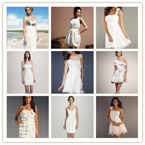 Party DQ Little White Dresses