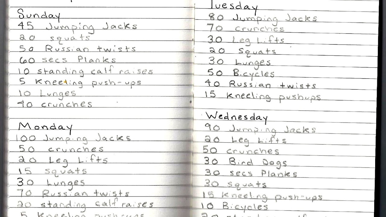 Daily Workout Routine To Lose Weight