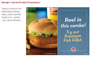 Wendy's premium fish fillet features tender, flaky, hand-cut North Pacific Cod. Just the way nature intended!