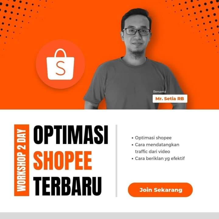 Teknik optimasi akun shopee terbaru