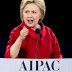 La seguridad de Israel "no es negociable": Hillary Clinton