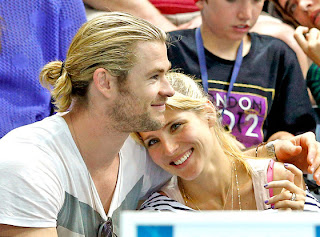 Chris Hemsworth Wife Elsa Pataky 2013