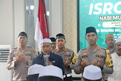 Polres Pasuruan Bersholawat Dalam Rangka Isro' mi'roj Dan Sukseskan Ops Keselamatan Semeru 2023