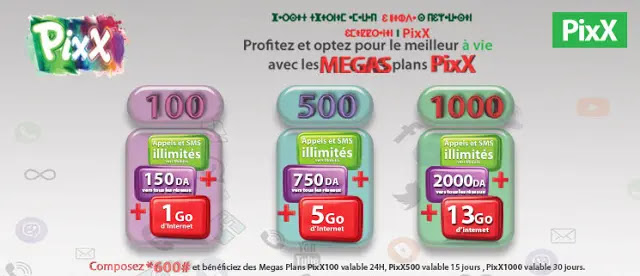 ما هو عرض Mobilis PixX promo ؟