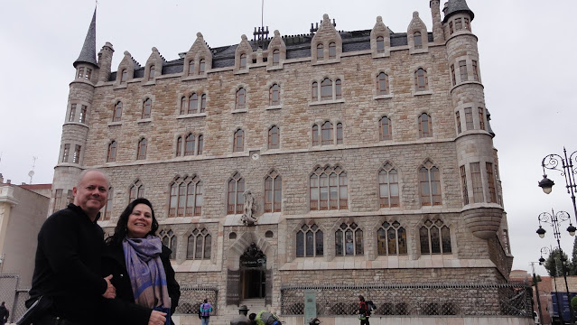 Casa Botines em León Espanha