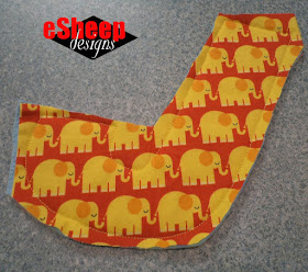 Quilted Fabric Letters by eSheep Designs