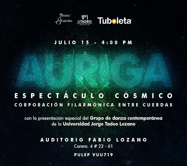 AURIGA “UN ESPECTÁCULO CÓSMICO”