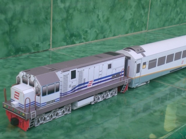 Kereta Kertas: Origami CC203