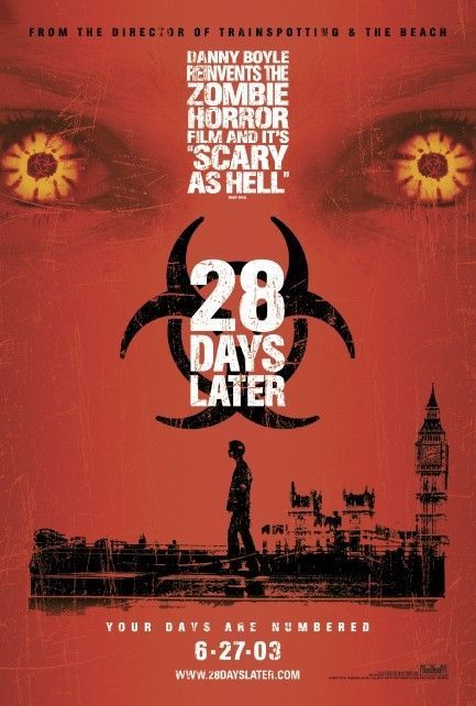 Twenty Eight Days Later movie poster