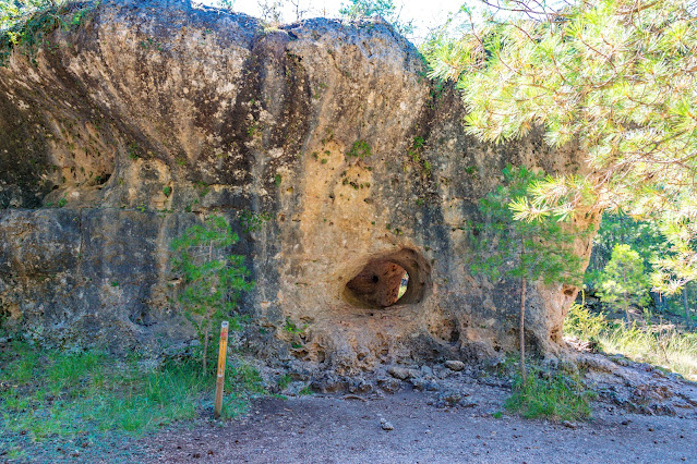 Formación rocosa en la Ciudad Encantada