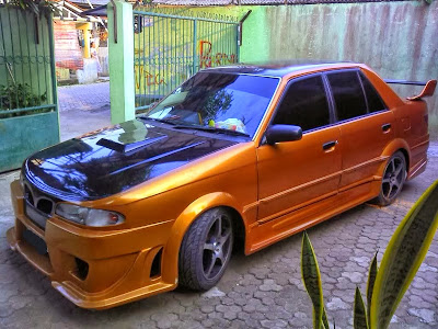 modifikasi mobil ford laser terbaru