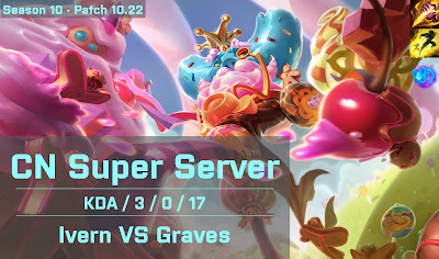 Ivern JG vs Graves - CN Super Server 10.22