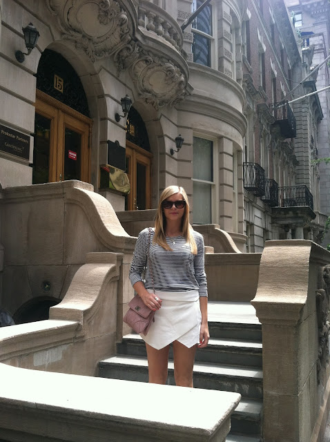 NYC Daytrip in Zara on Darling Cashmere