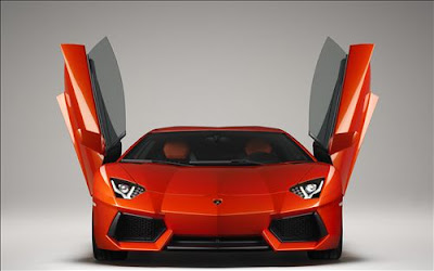 2011 Lamborghini Aventador LP 700-4 in red colour