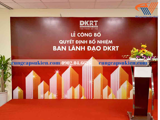 Cho thuê bục phát biểu trong các sự kiện