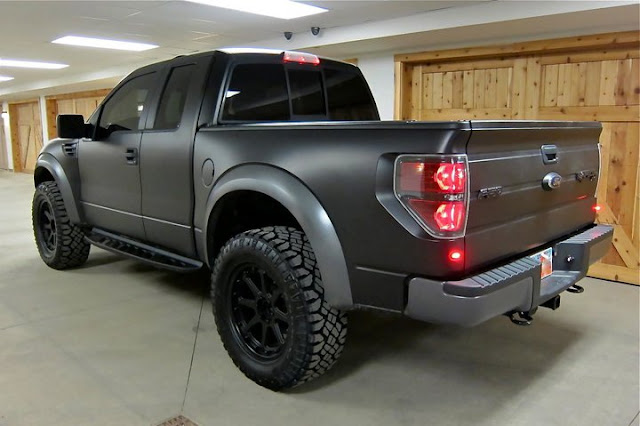 Ford SVT Raptor 2011 Matte Black -  the new game of Ken Block