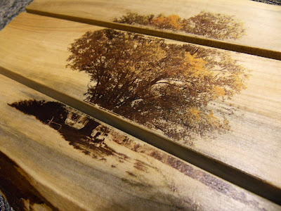 maple tree milling image transfer diy